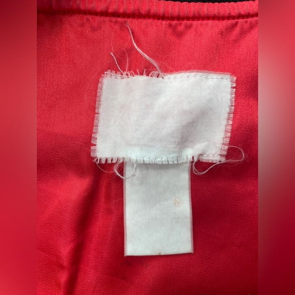 Black & Red Barbie Satin Bomber Jacket - Picture 4 of 5